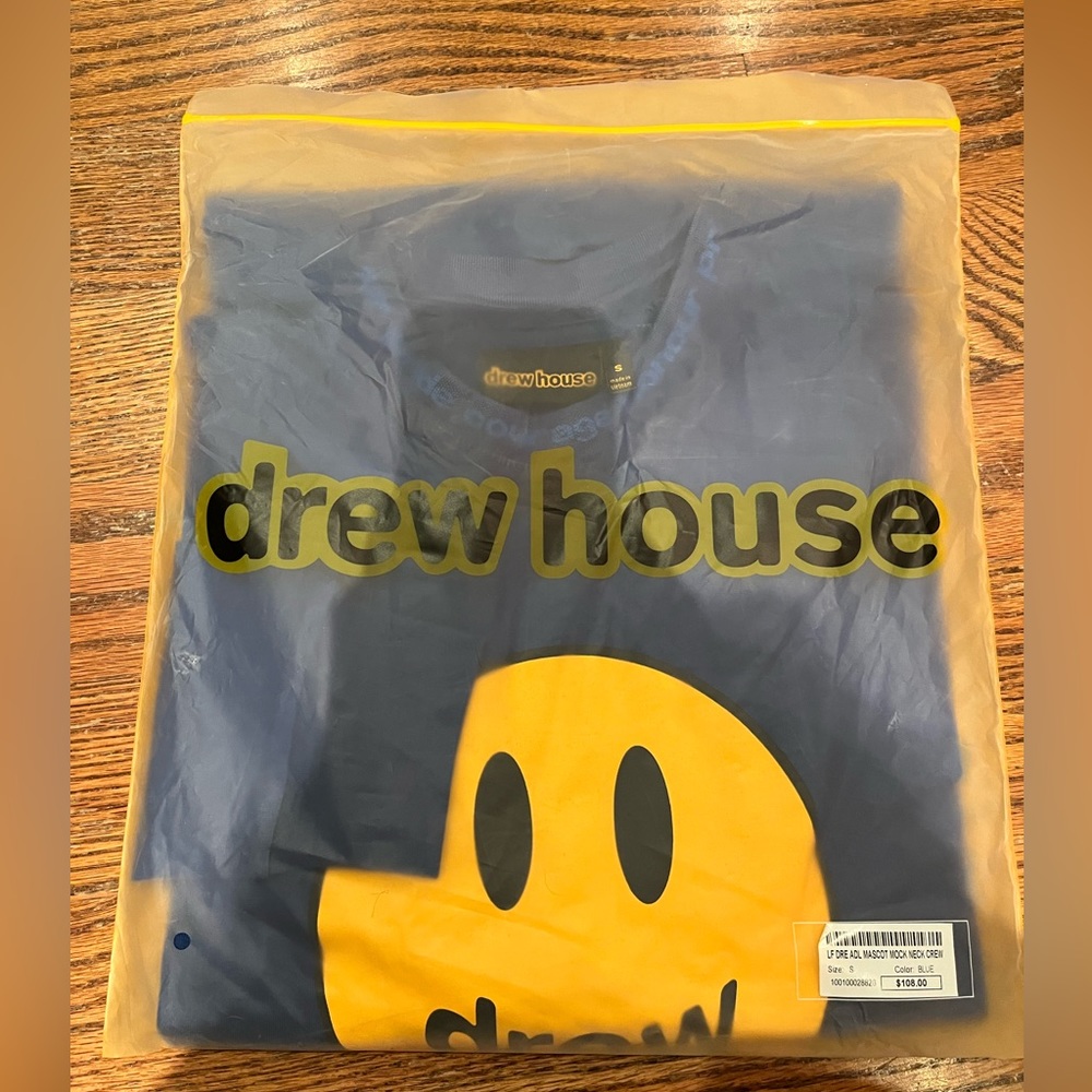 Drew Leafs Mascot Mock Neck Crew